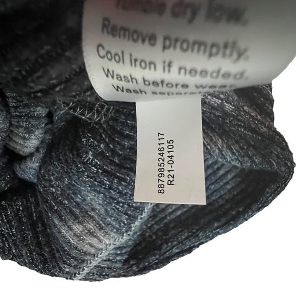 Yummy Sweater Co. Sleeveless Rib Knit Tie-Dye Print Dress Woman’s SZ Small - Picture 9 of 10